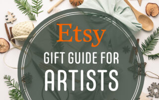 Etsy gift guide for artists
